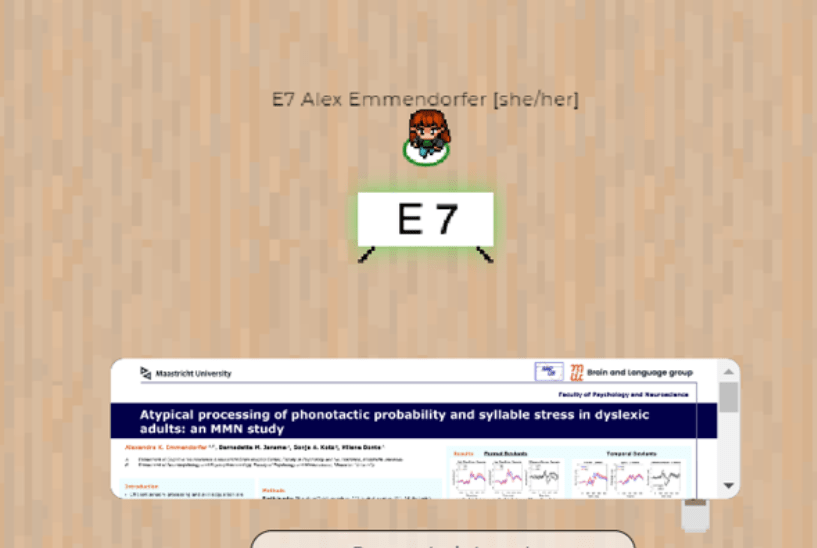 Poster presentation at SNL by Alex&nbsp;Emmendorfer